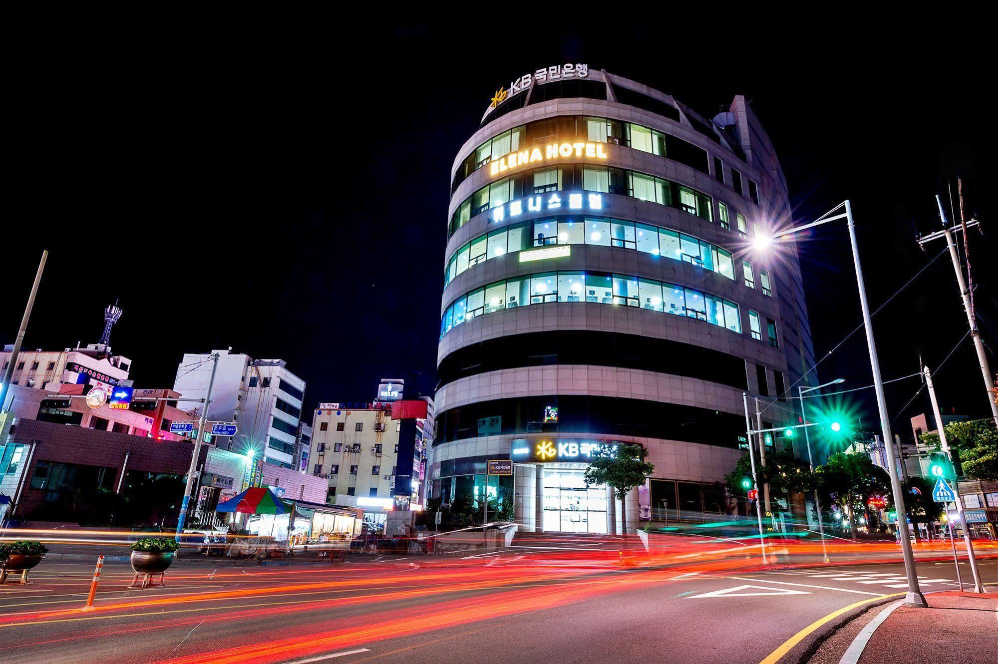 Elena Business Hotel Yeosu Exterior foto