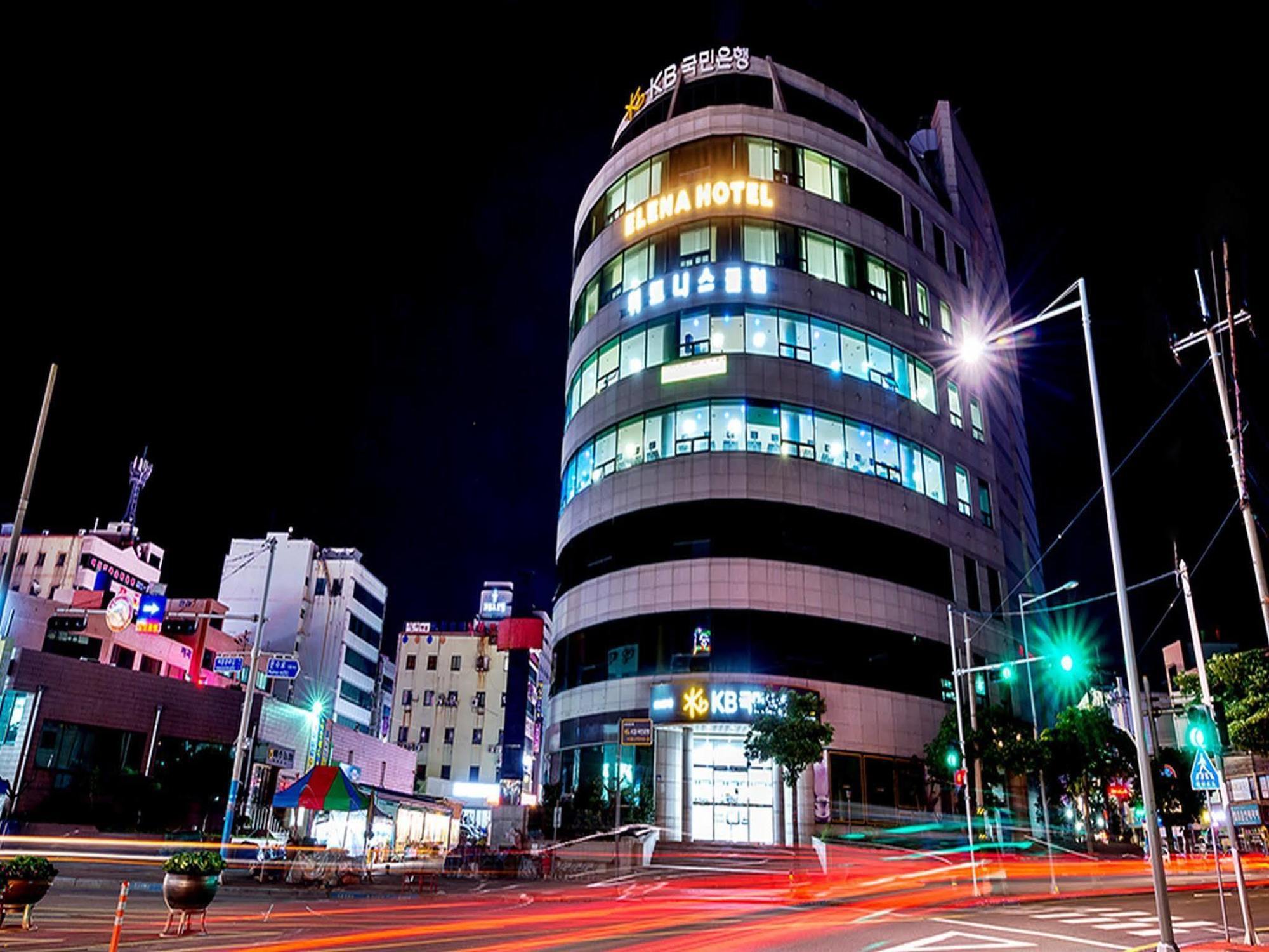 Elena Business Hotel Yeosu Exterior foto